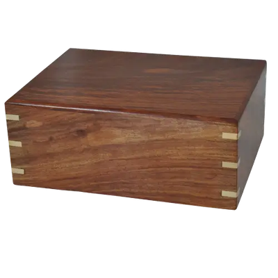 Brass Corners Urn (without photo slot)