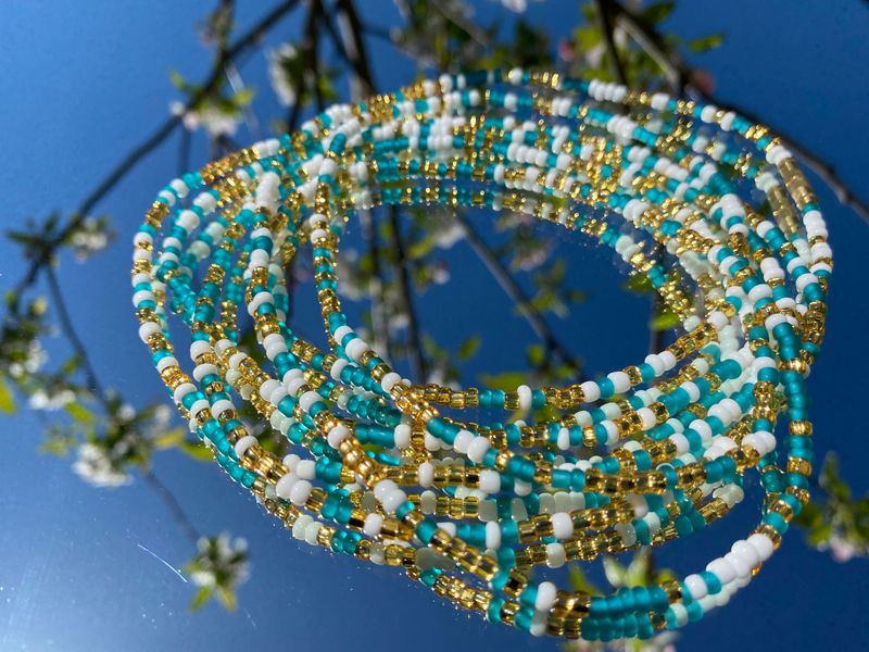 Aquamarine Dream Waistbeads