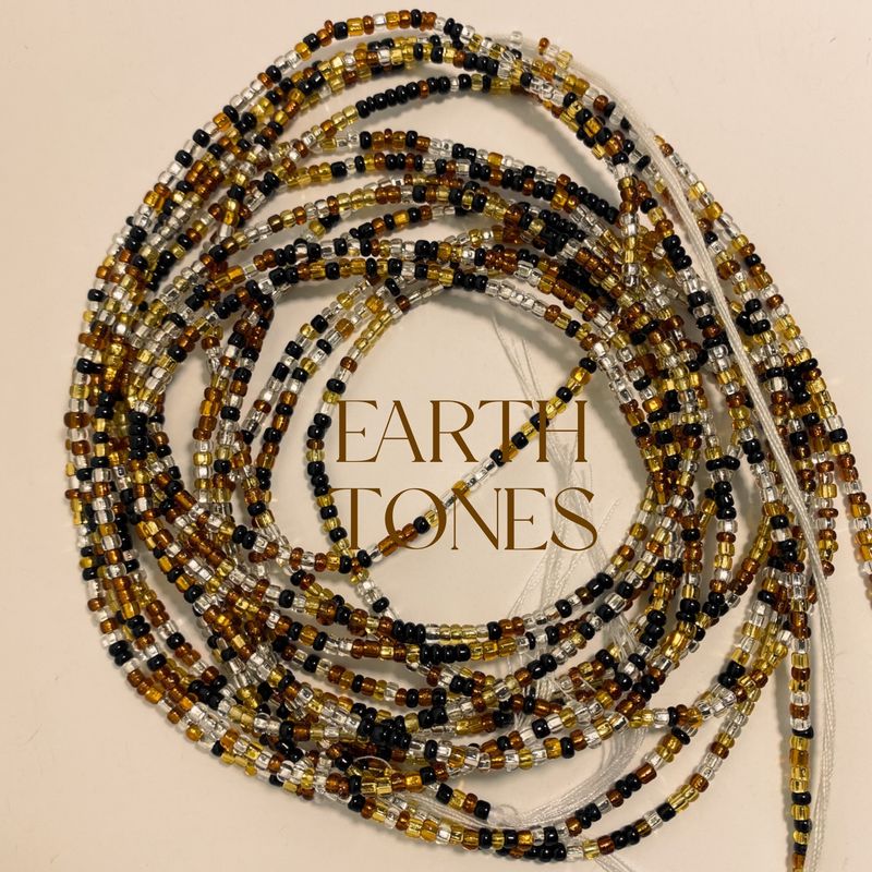 Earth Tone Waistbeads