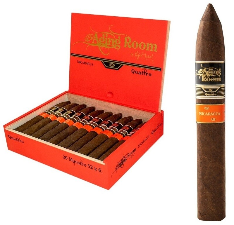 Aging Room Quattro Nicaragua Maestro - Torpedo 6 X 52
