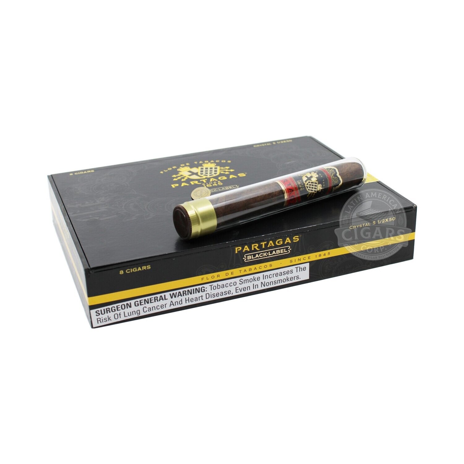 Partagas Black Label Crystal Tube
