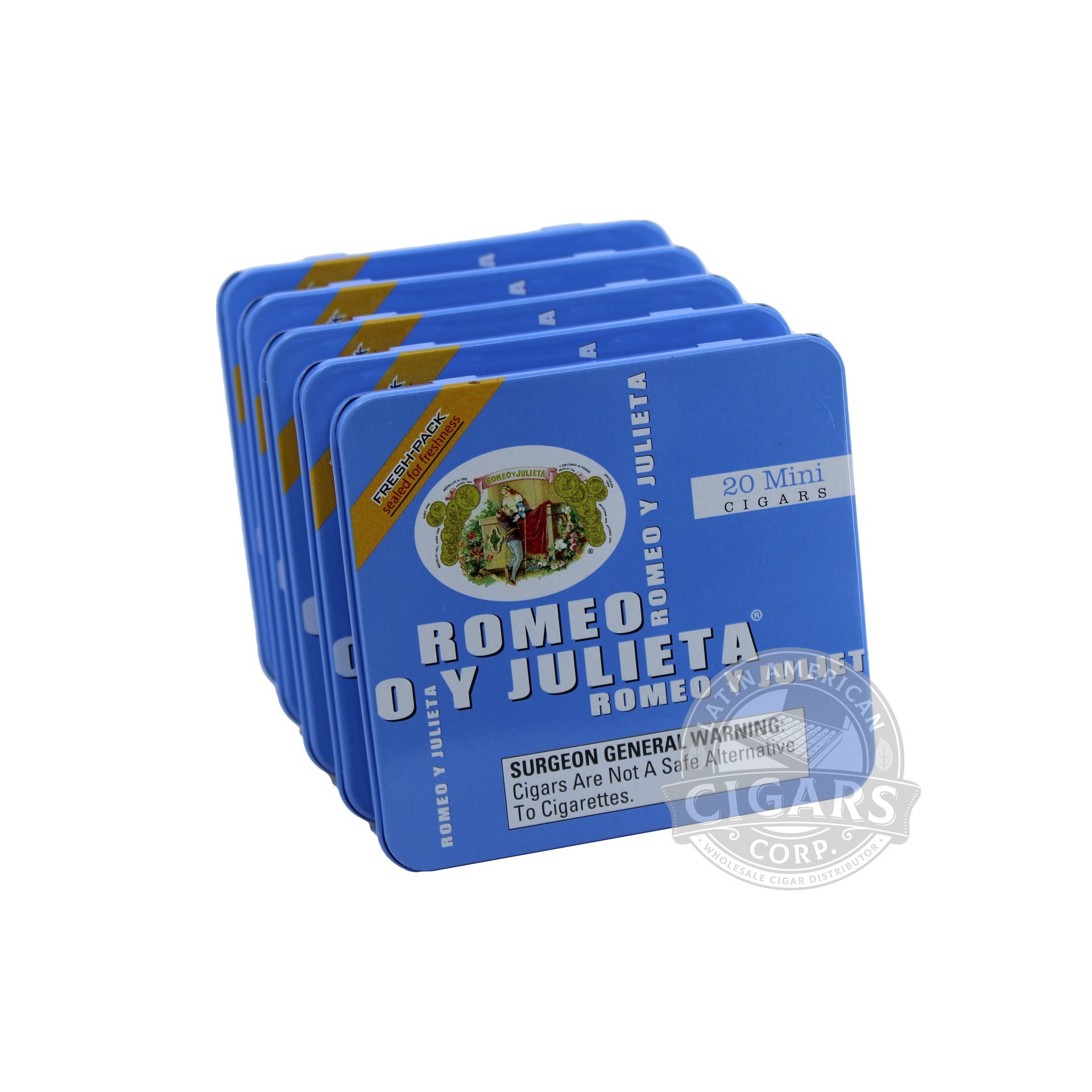 Romeo y Julieta 1875 Mini Mild Blue 100