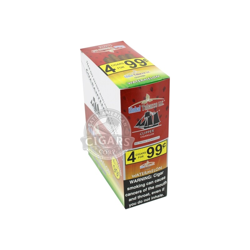 Clipper Watermelon Cigarillos Pre-Priced 4x99
