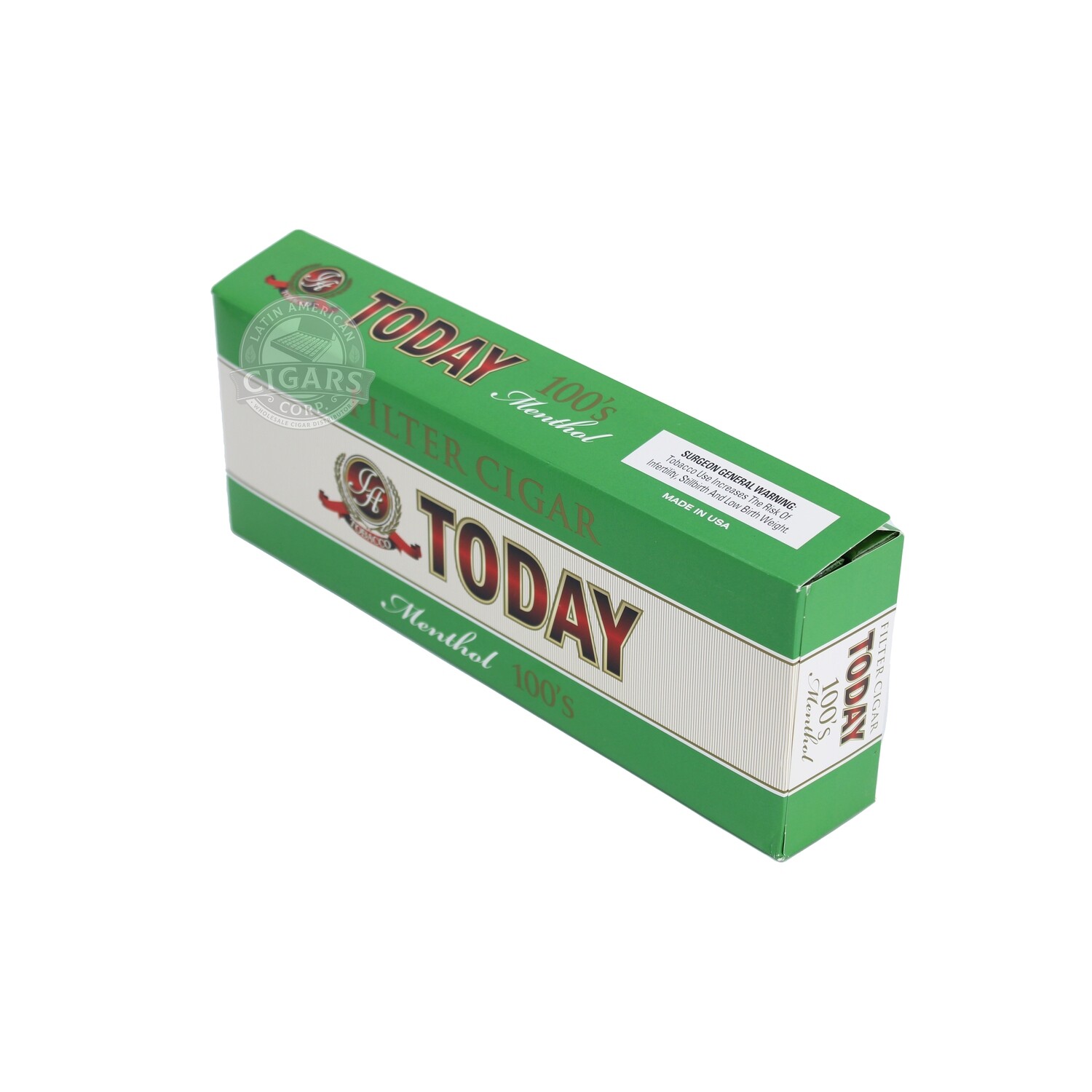 Today Filtered Cigars Menthol