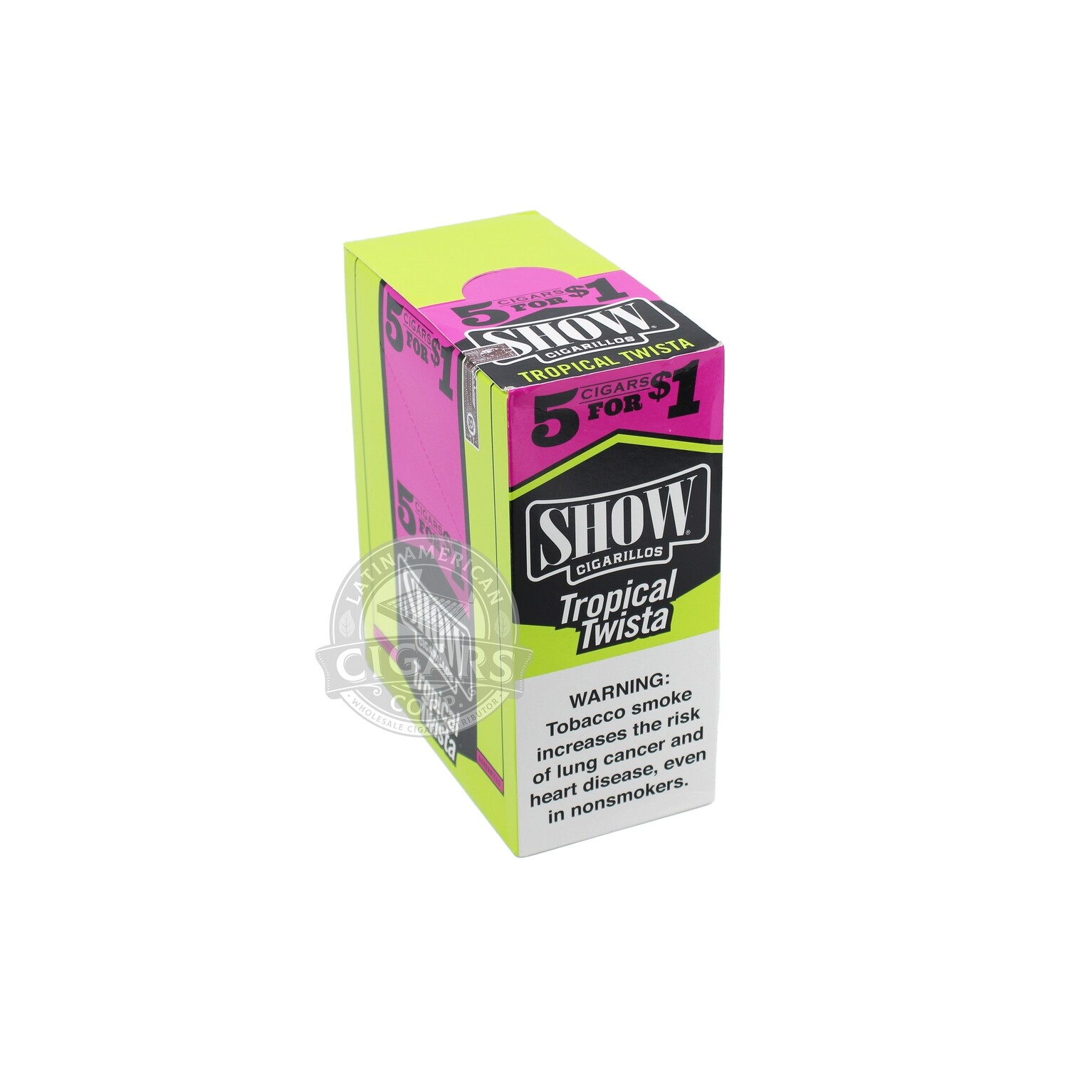 Show Cigarillos Tropical Twist 5 x $1.00