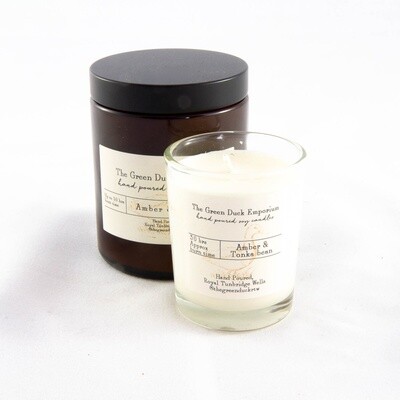 GD Scented Candle - Amber and Tonka Bean