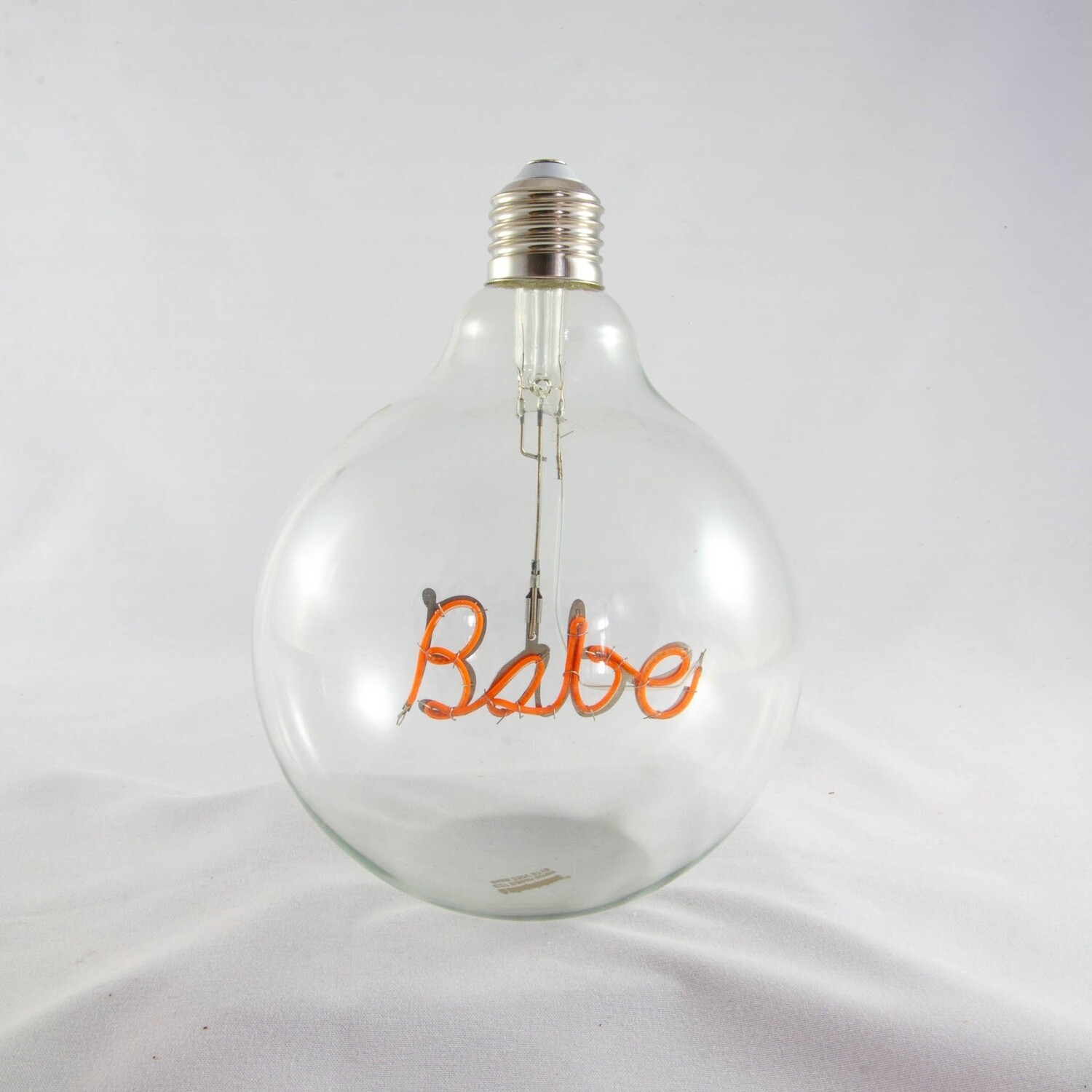 LED Filament Bulb - Babe - Pink - Screw Up