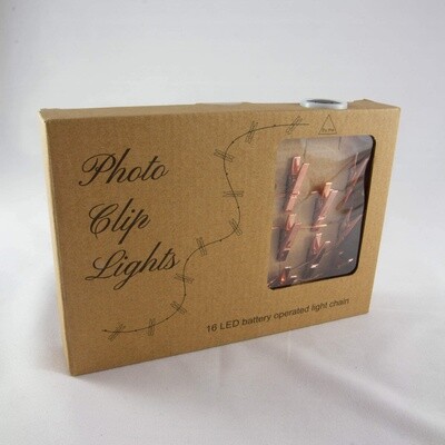 Photo Clip Lights - Copper