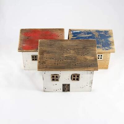 Wooden House Box