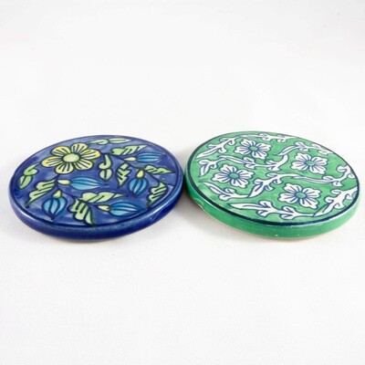 Round Ceramic Coasters