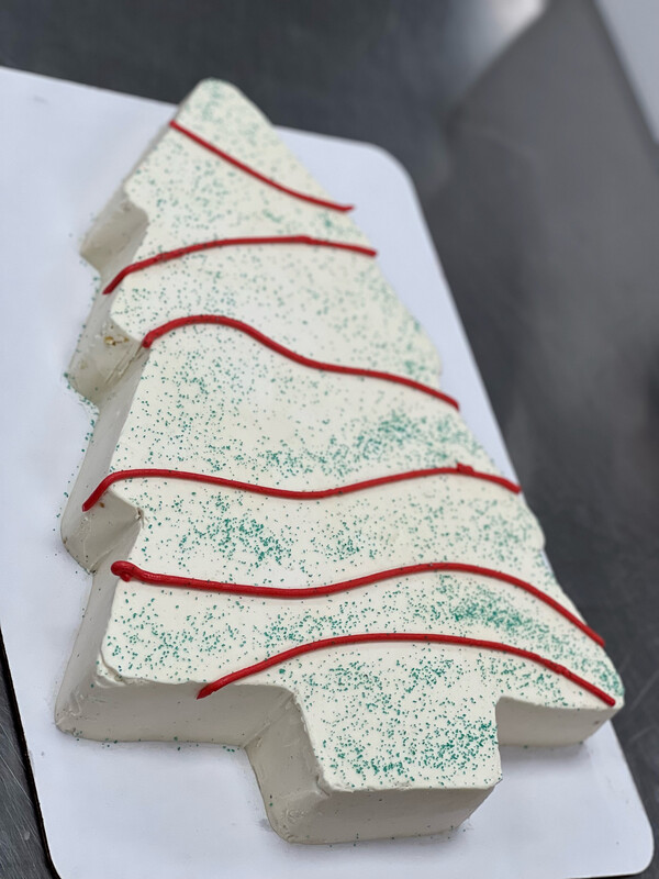 Cake of the Month - Christmas Tree cake
