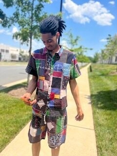 Jesus Piece plaid Shirt Short Sleeve set