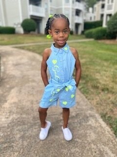 God is Love Girls Half Button Halter Neck Belted Romper