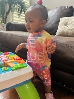 JP Tie dye short set