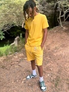 Jesus Pieces all over my short set
