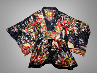 JP Japanese Kimono 3-piece set