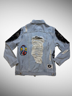 JP Angel on me Jean Jacket