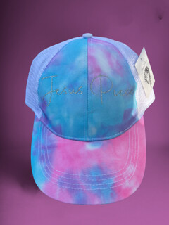 Jesus Piece Tie Dye Hat