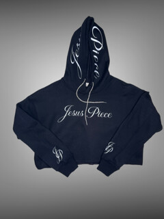 JP Blinged Crop Hoodie