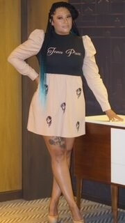 Jesus all over me Colorblock Dress