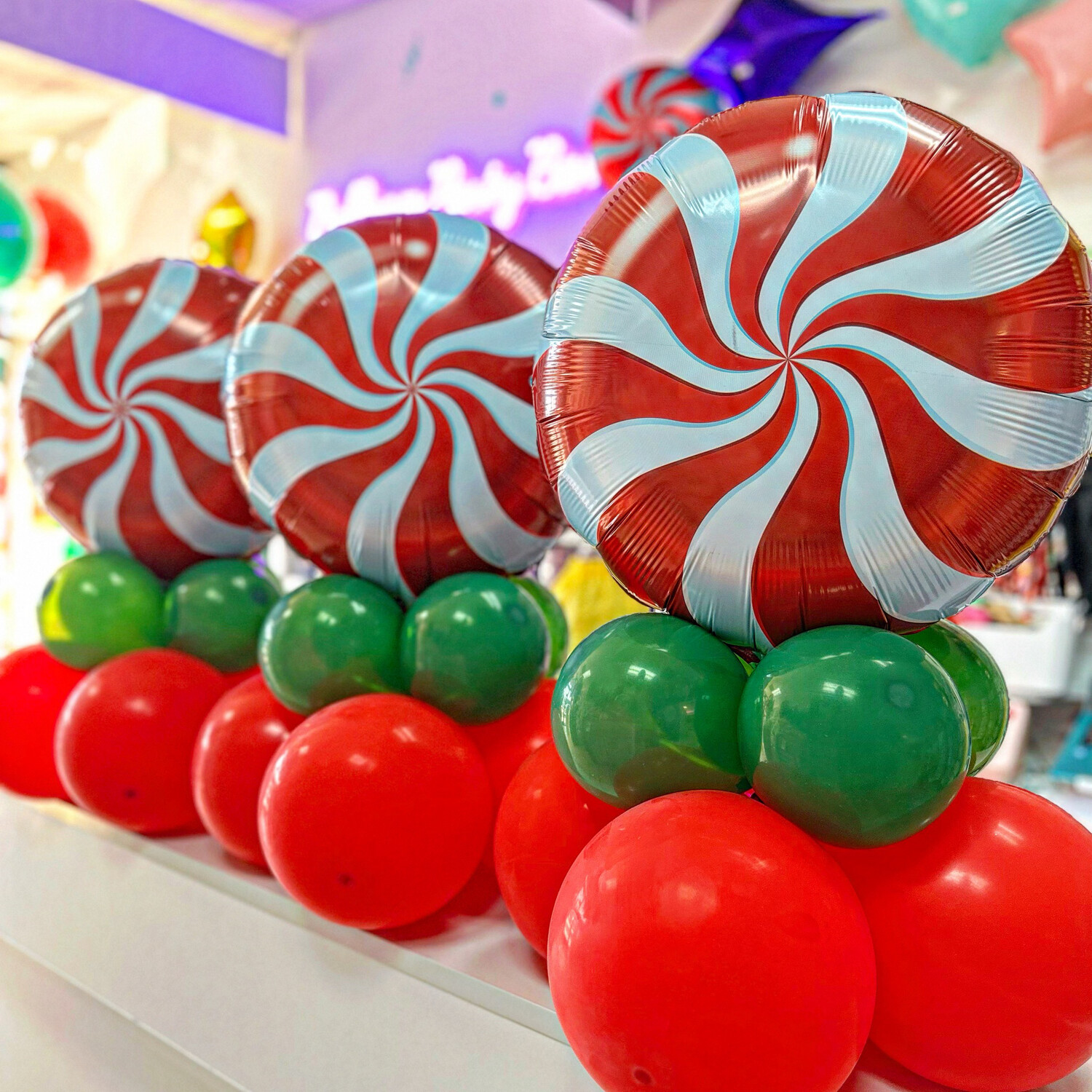 Balloon Centerpieces Candy