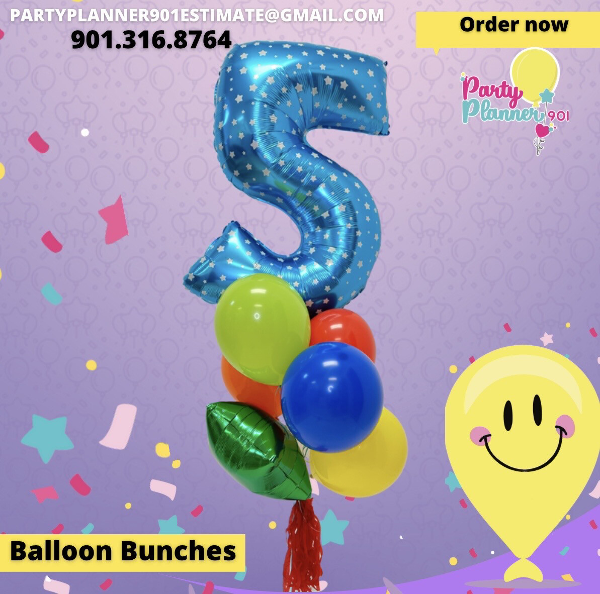 Colors Balloon Bunches