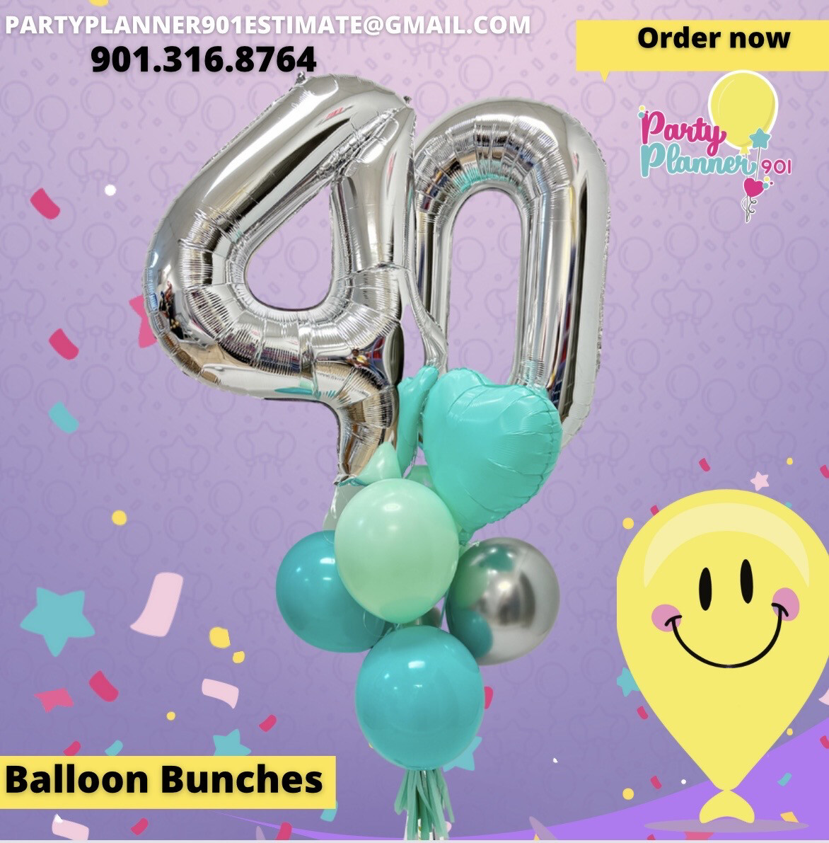 Birthday Balloon Bunches