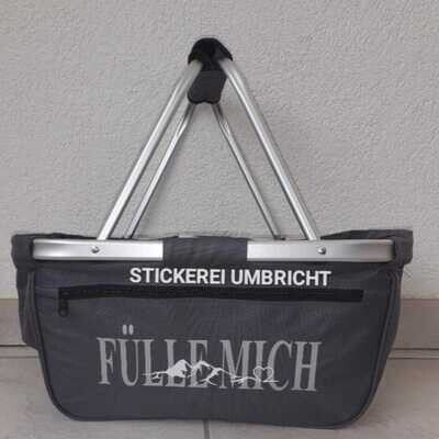 Einkaufkorb antracid Polyester Einkaufkorb antracid Polyester