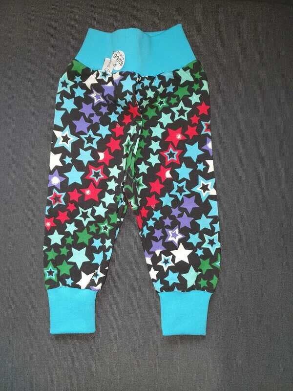 74/80, Hösli Sterne, farbig-türkis