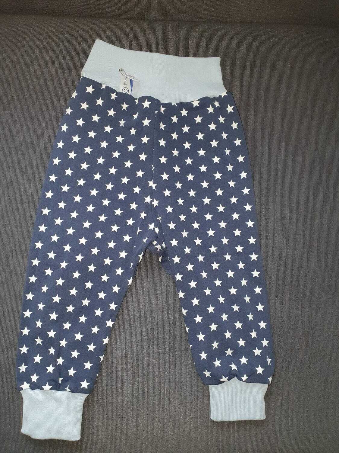 74/80, Hösli Sternli weiss auf navy,