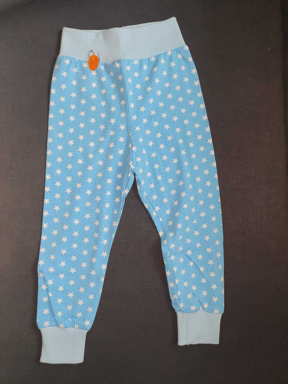 86/92, Hösli, Sterne weiss, hellblau