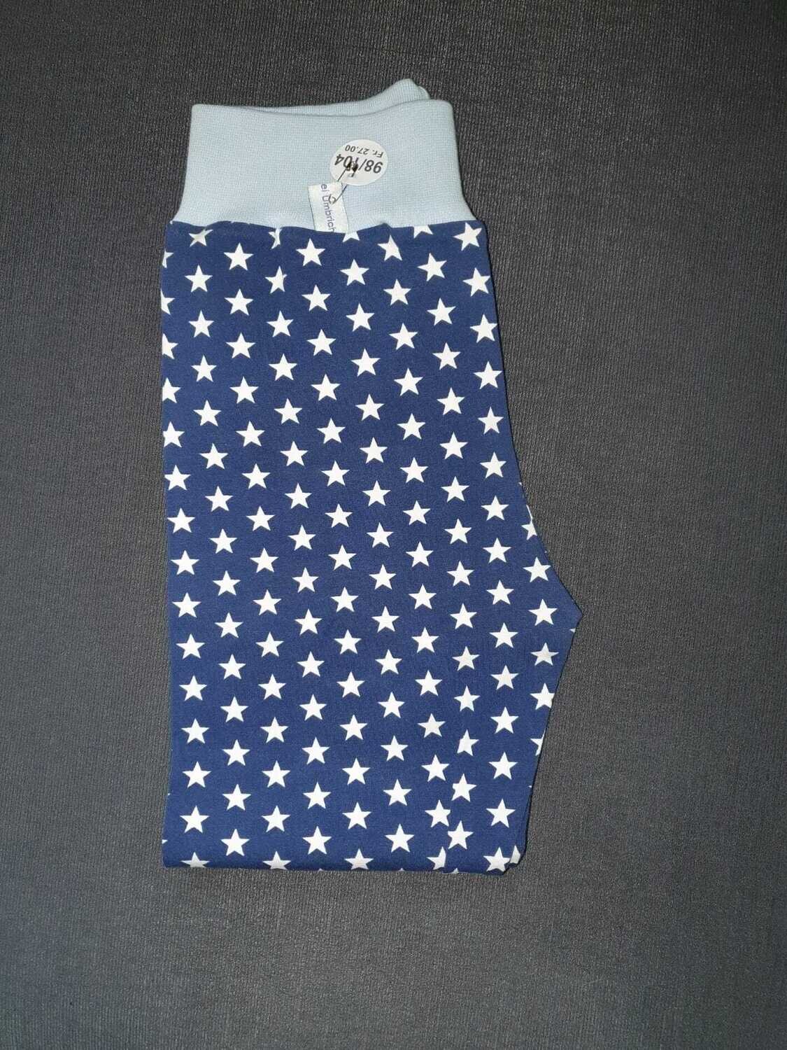 86/92, Hösli Sterne weiss, royalblau