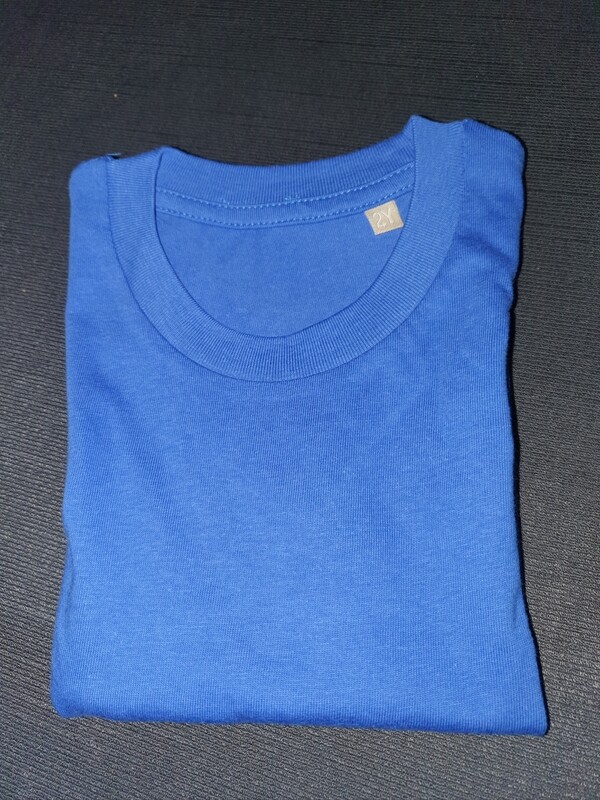 2 jährig T shirt royal blau