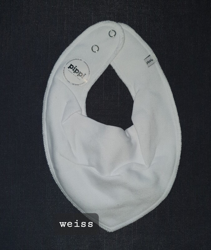 Dreiecktuch weiss bestickt 