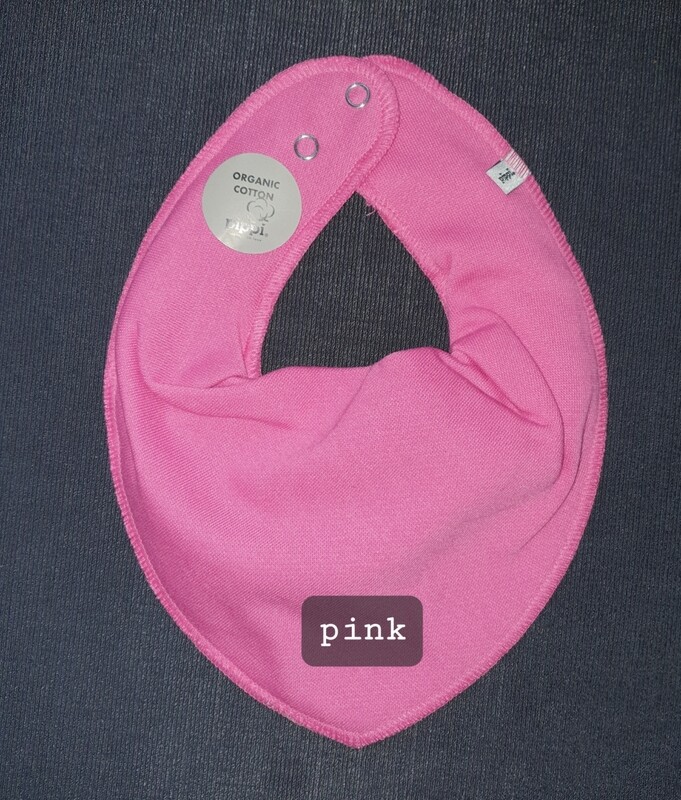 Dreiecktuch pink bestickt 