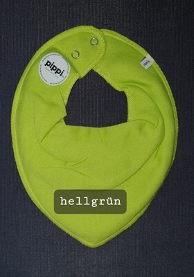 Dreiecktuch hellgrün bestickt Dreiecktuch hellgrün bestickt