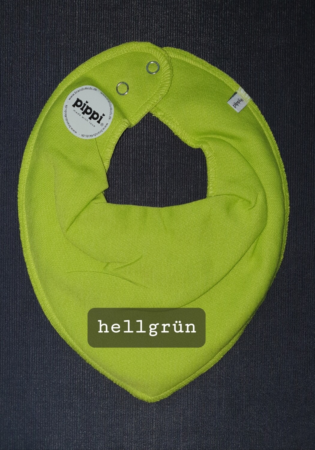 Dreiecktuch hellgrün bestickt Dreiecktuch hellgrün bestickt