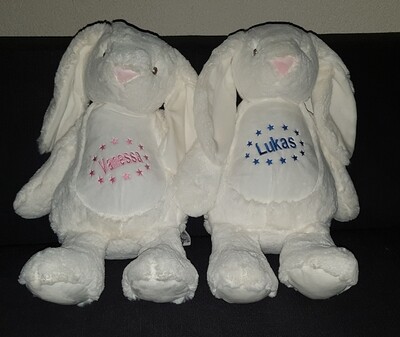 Plüschtier Hase ca 42 cm gross