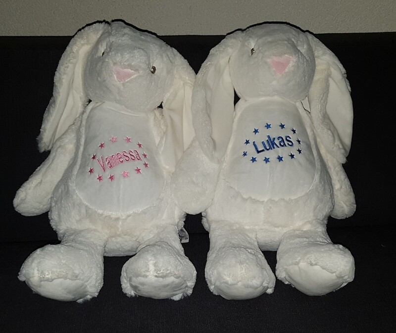 Plüschtier Hase ca 42 cm gross