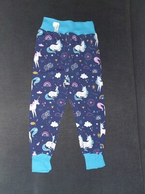 86/92, Hösli Einhorn, dunkelblau/türkis 86/92, Hösli Einhorn, dunkelblau/türkis