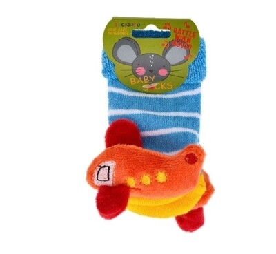 Rasselsöckli Flugzeug Rasselsöckli Flugzeug