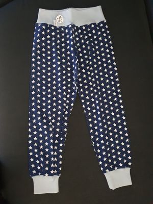 98/104, Hösli Sternli weiss,  dunkelblau