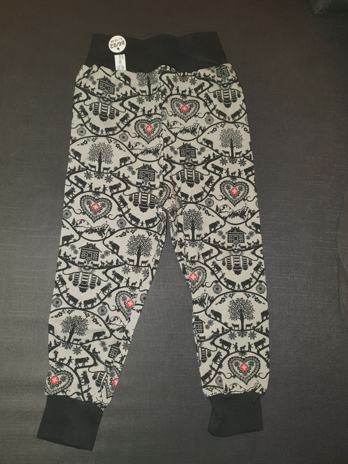 86/92, Hösli Scherenschnitt, grau