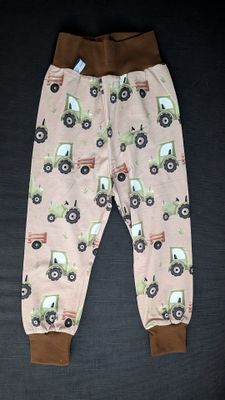 86/92, Hösli Schäfchen auf braun 86/92, Hösli Schäfchen auf braun