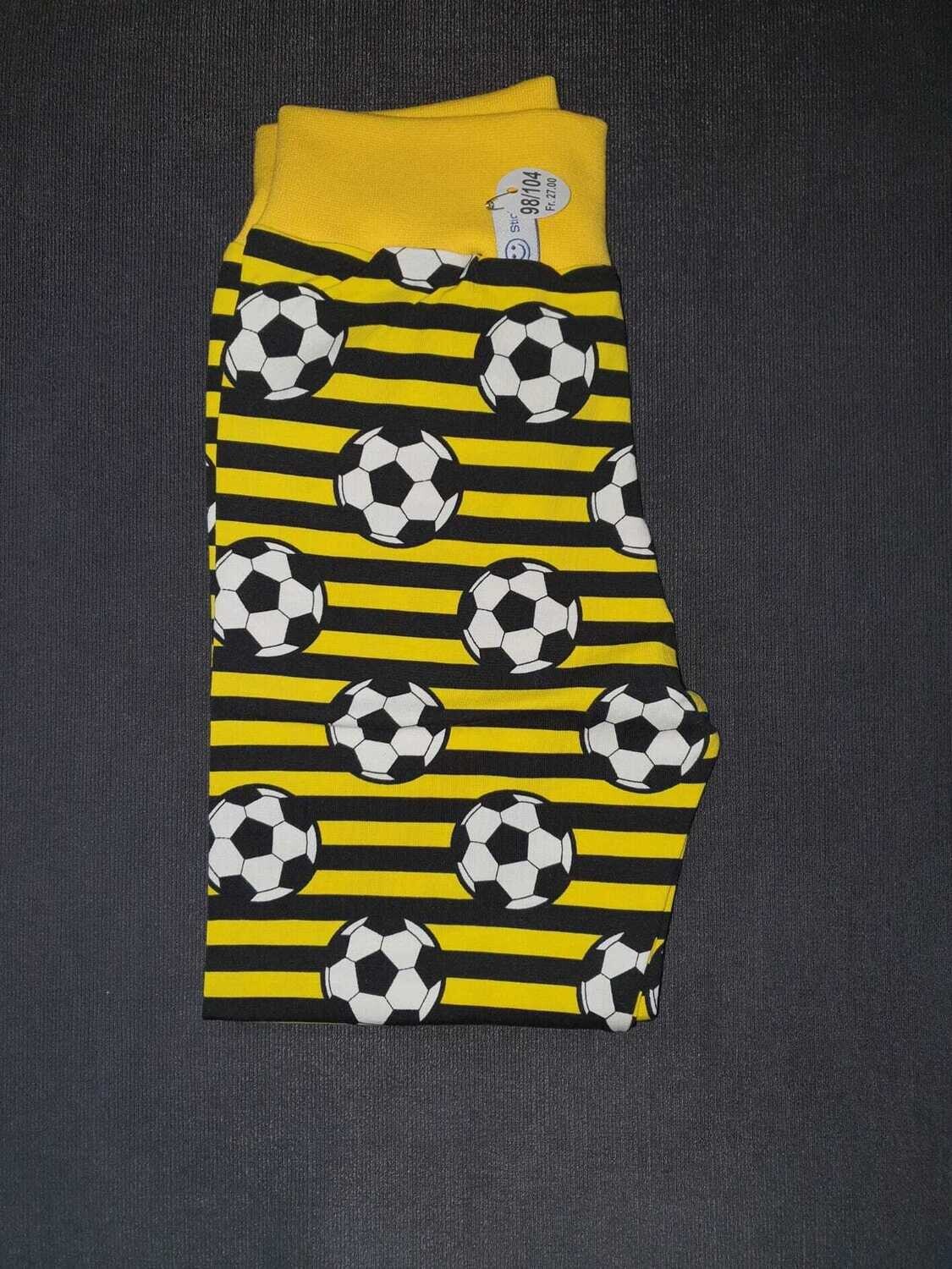 98/104, Hösli Fussball gelb-schwarz