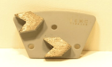 Metal Diamonds Arrow Segments 16 Grit Medium Trap