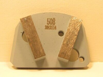 Lavina Style Bar Segments V Style 50 Grit Medium Bond