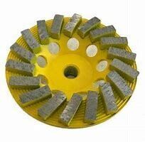 Spiral Cup Wheels Yellow Series 7"