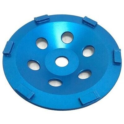 PCD Cup Wheels - Flat Top Half Round