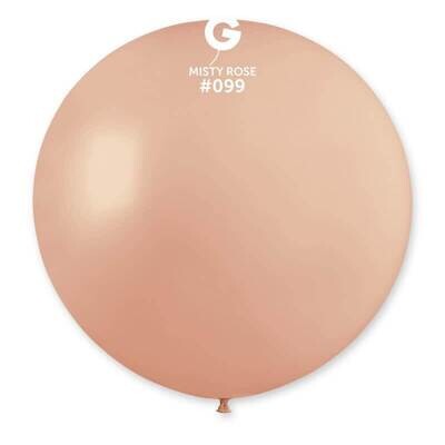 Gemar Latex Balloons Standard Dusty Rose #099 31in - 1 piece